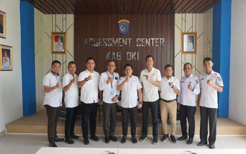 Lampung Utara Intip Implementasi Sistem Merit di BKPP OKI 