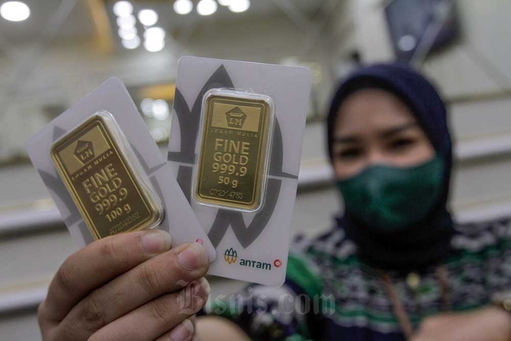  Harga Emas Hari Ini di Pegadaian, Antam Stagnan UBS Turun