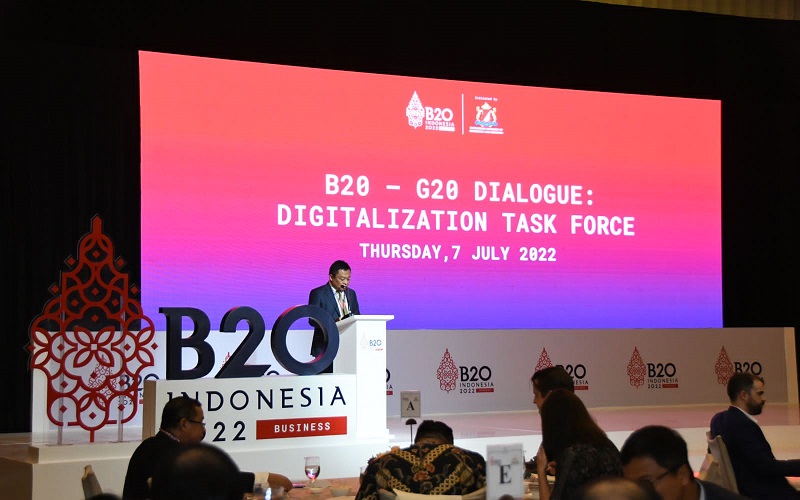  Dialog B20-G20 Indonesia Fokus Percepat Inklusi dan Transformasi Digital