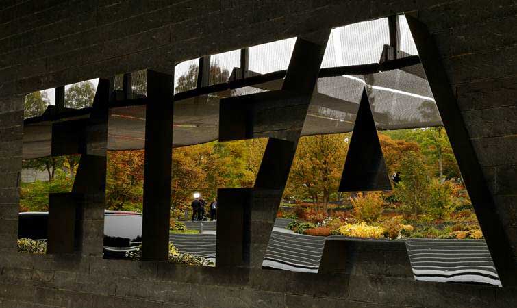 Logo FIFA./REUTERS-Arnd Wiegmann
