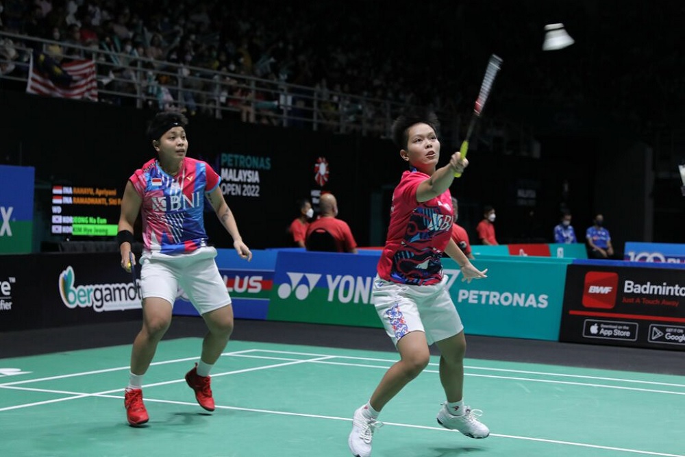  Malaysia Masters 2022: Terhenti di Perempat Final, Apriyani/Fadia Bersiap Singapura Open