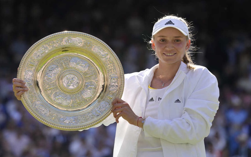  Profil Elena Rybanika, Petenis Kazakhstan Pertama yang Menjuarai Wimbledon