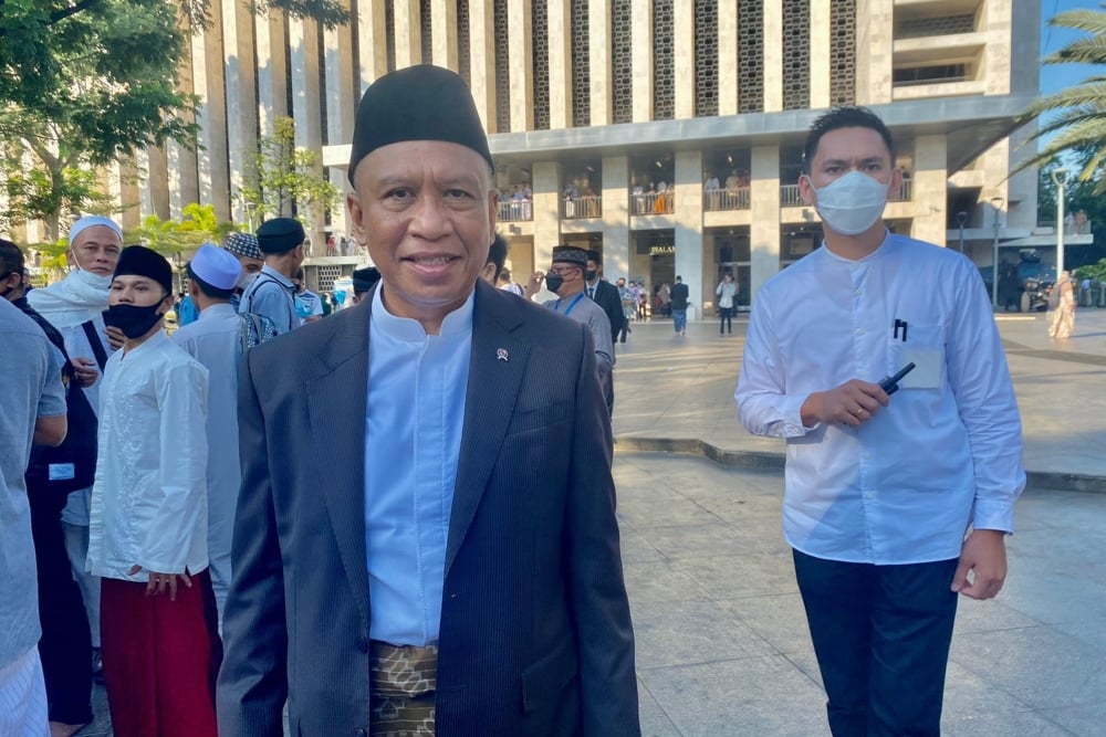  Menpora Zainudin Amali: Salat di Masjid Istiqlal Begitu Nyaman