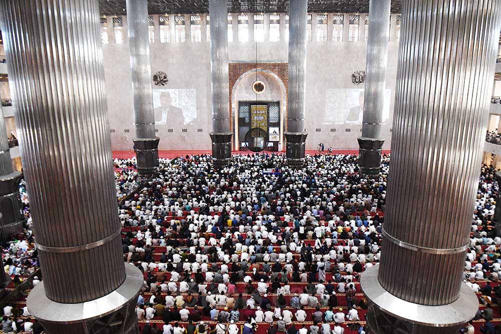  Salat Idul Adha di Istiqlal