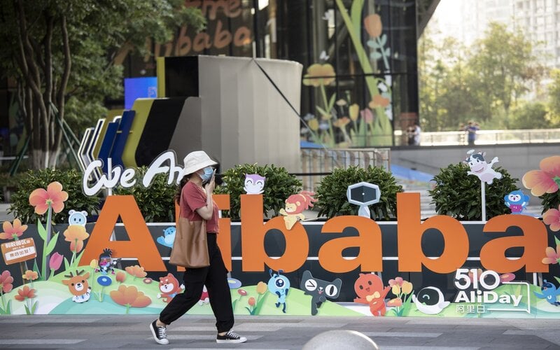  Alibaba & Tencent Didenda, Saham-Saham Emiten Teknologi China Anjlok