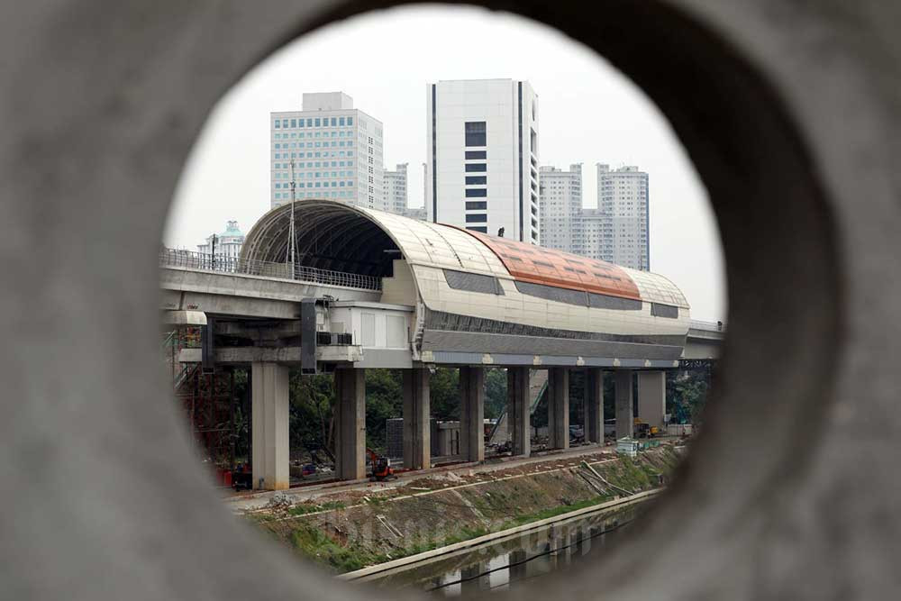  Jadwal Operasional LRT Jabodebek Molor Dari Target Awal