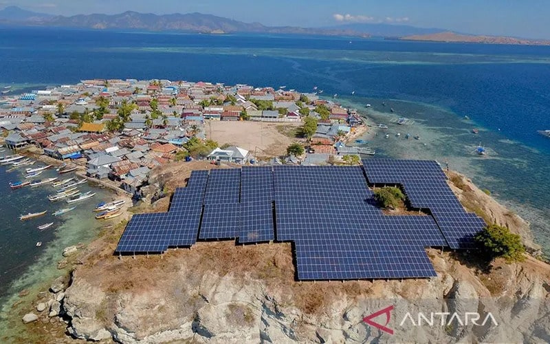  Pembangkit Listrik Surya Pulau Messah Diperkenalkan ke Delegasi Sherpa G20