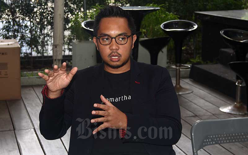 CEO Amartha Andi Taufan Garuda Putra. Bisnis/Triawanda Tirta Aditya