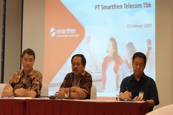 PT Smartfren Telecom Tbk. (FREN) ketiban durian berkat mega proyek data center berkapasitas 1.000 megawatts (MW) dari konsorsium Sinar Mas dan Dubai../Bisnis-Dwi Nicken Tari
