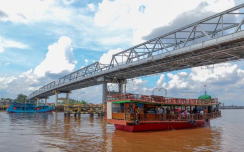Proyek Duplikasi Jembatan Kapuas I Senilai Rp267 Miliar Dimulai Agustus
