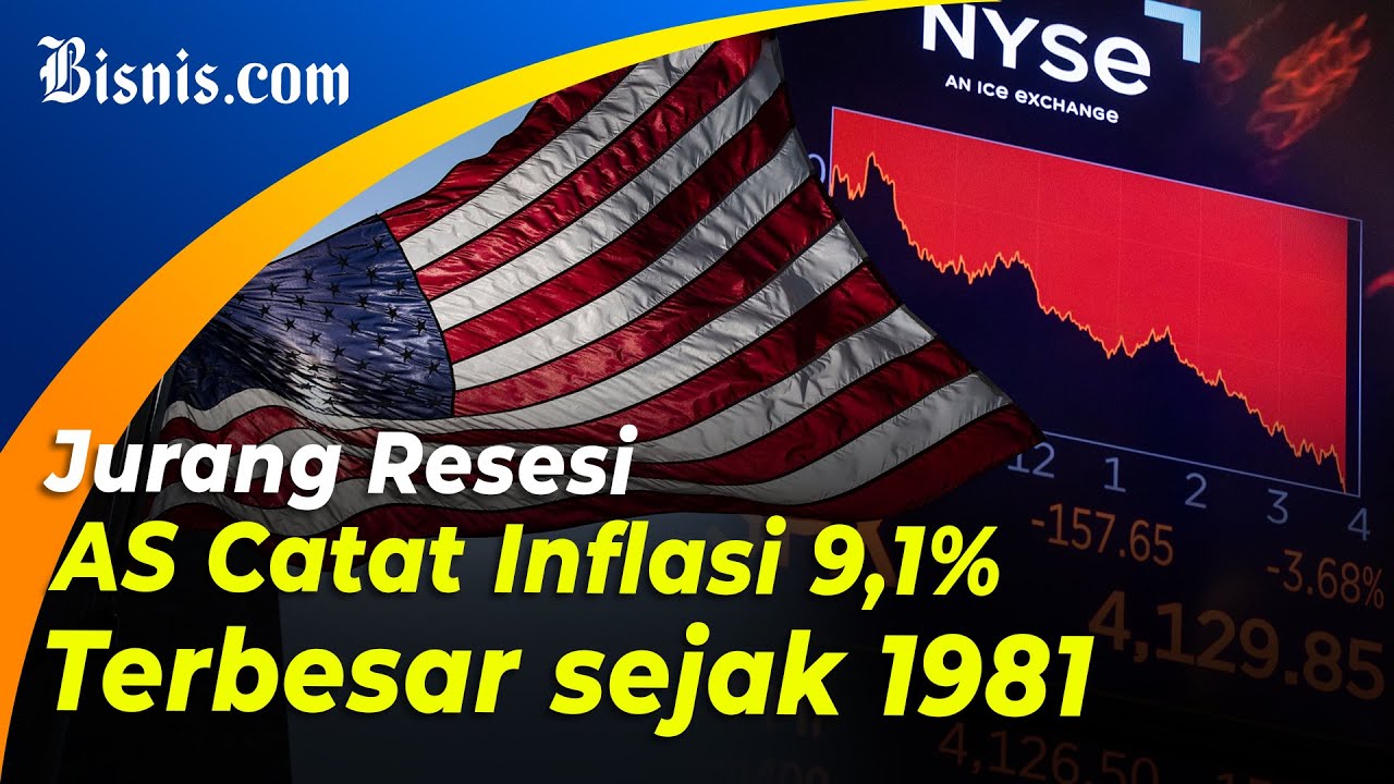  Inflasi AS 9,1 persen, The Fed Diprediksi Naikkan Suku Bunga