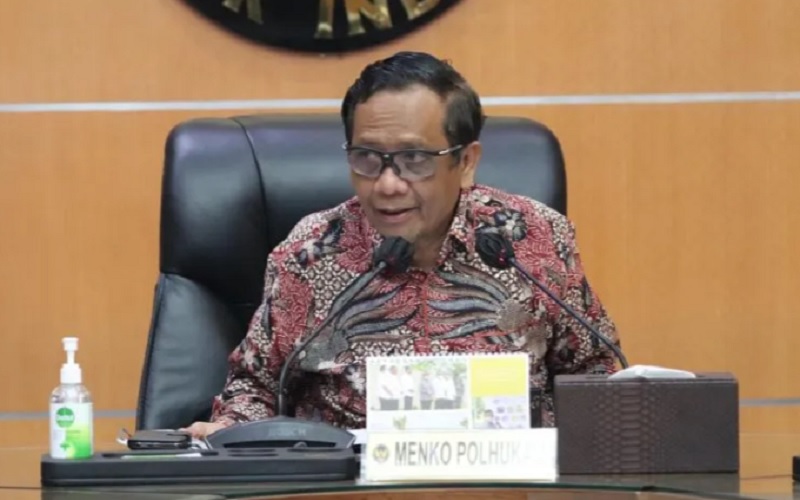 Menteri Koordinator Bidang Politik, Hukum dan Keamanan Mahfud MD mengatakan bahwa Presiden Joko Widodo atau Jokowi akan melantik anggota KPU dan Bawaslu terpilih pada Selasa (12/4/2022)./Youtube