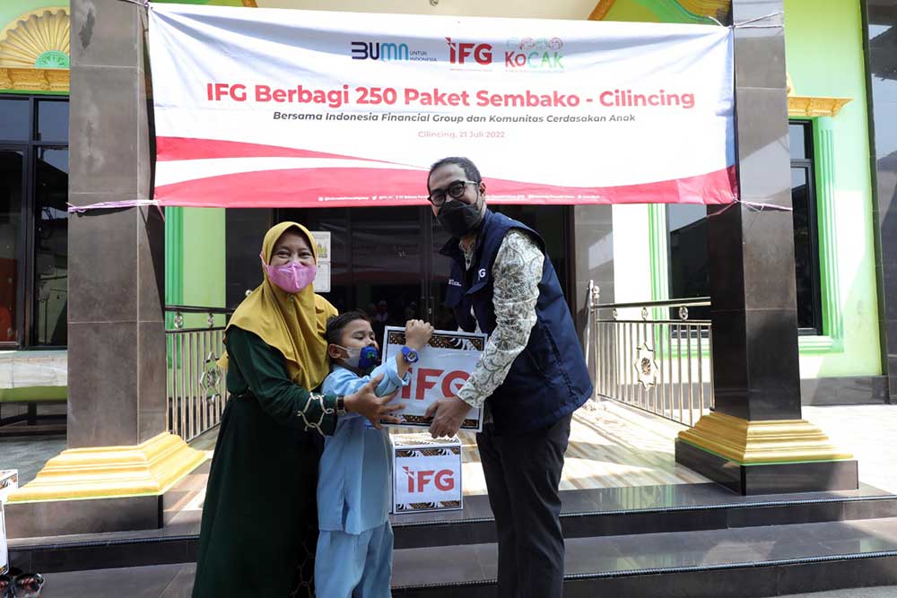  IFG Gelar Aksi Sosial Hari Anak Nasional 2022