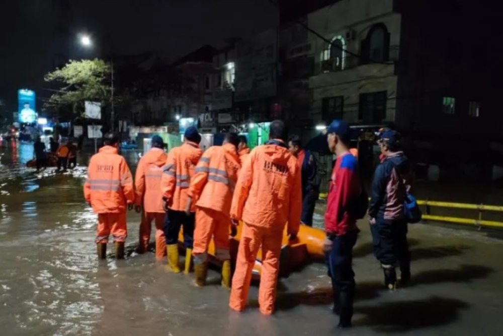  Sembilan Belas Titik Lokasi di Kota Tangerang Dilanda Banjir