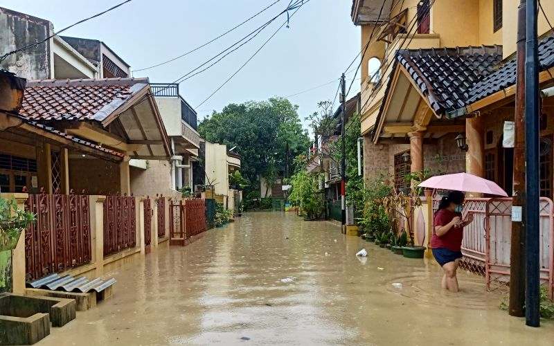  Banjir Hari Ini, Ada 13 Titik Banjir di Wilayah Bekasi