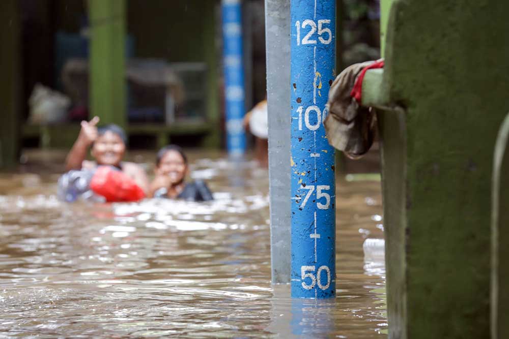  Sebanyak 92 RT di DKI Jakarta Terendam Banjir