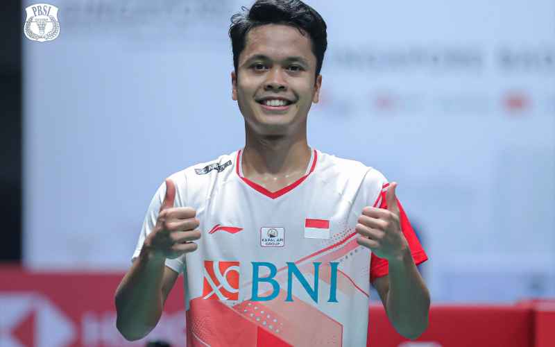  Banting Raket! Ginting Juara Singapore Open 2022 Kalahkan Wakil Jepang