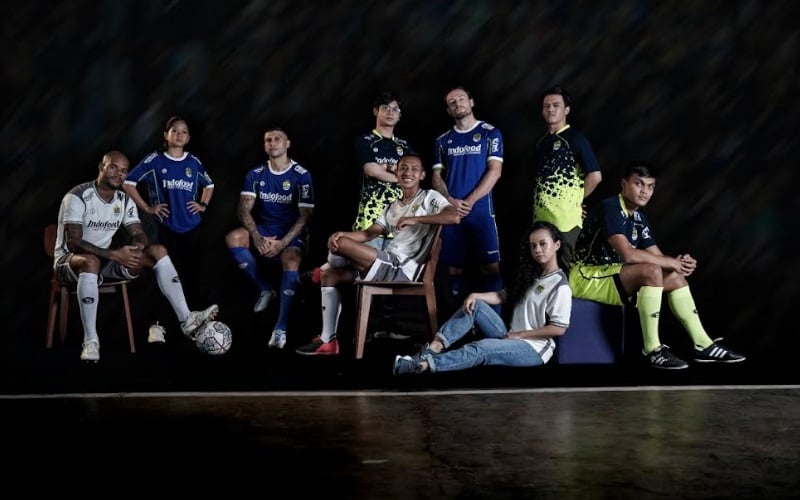  Persib Rilis Jersey Baru, Ada Corak Bunga Patrakomala hingga Lagu Halo-halo Bandung