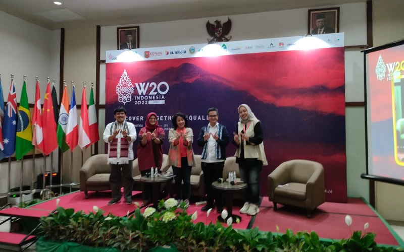  Ini 8 Poin Komunike KTT W20 yang akan Diserahkan ke Presiden Jokowi 