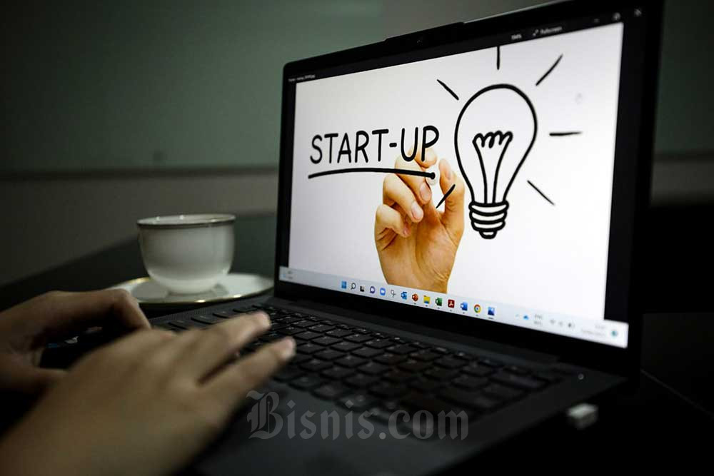 Ilustrasi Startup. Bisnis/Arief Hermawan P