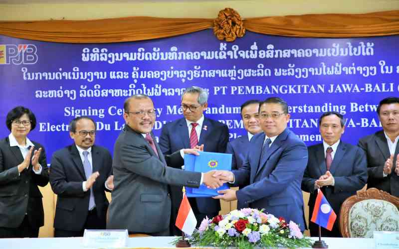  PJB & Laos Jalin Kerja Sama Pengelolaan Pembangkit