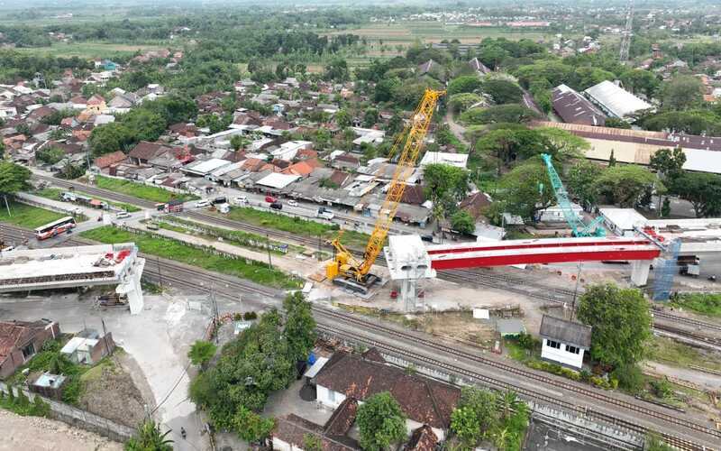  Pembangunan Flyover Ganefo Segera Rampung