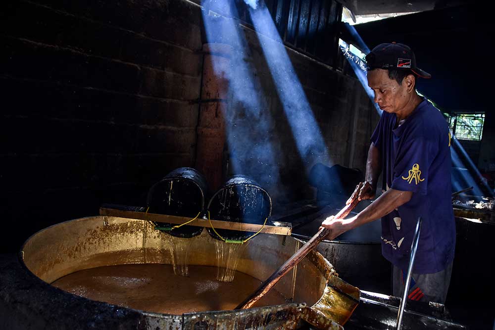  Produksi Gula Merah Pasak di Ciamis Jawa Barat