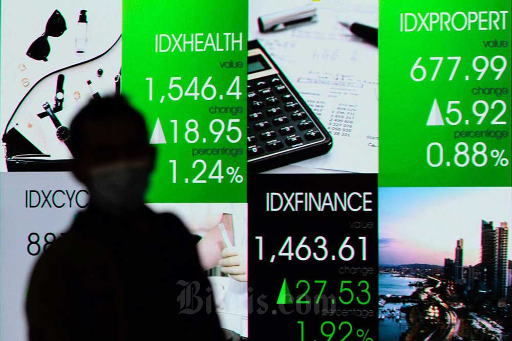  Indeks Bisnis-27 Dibuka Ijo Royo-Royo, Saham BFIN, ADRO, KLBF Paling Cuan