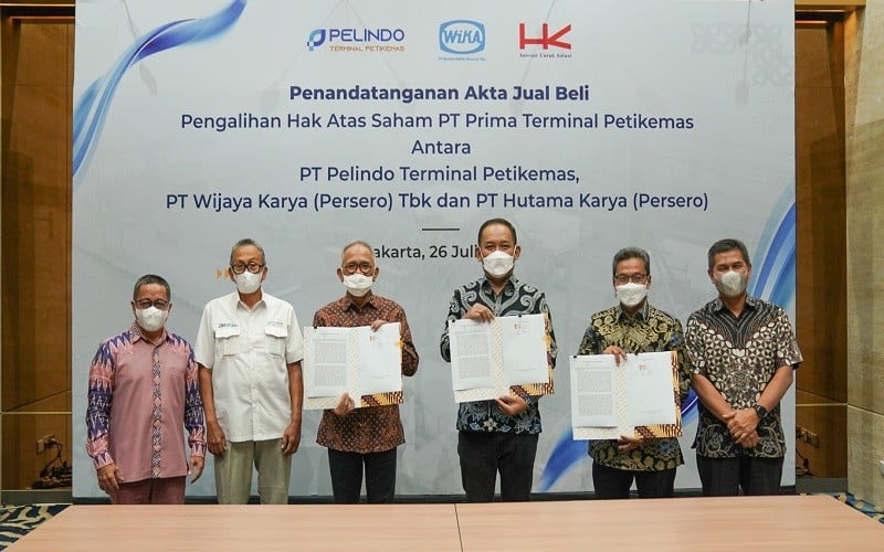  WIKA dan Hutama Karya Lepas Pelabuhan Belawan Rp375,9 Miliar ke Grup Pelindo