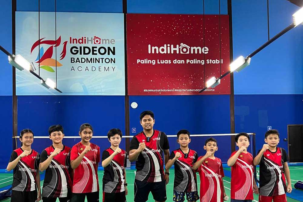  IndiHome Konsisten Dukung Pengembangan Atlet Badminton Indonesia Melalui IGBA