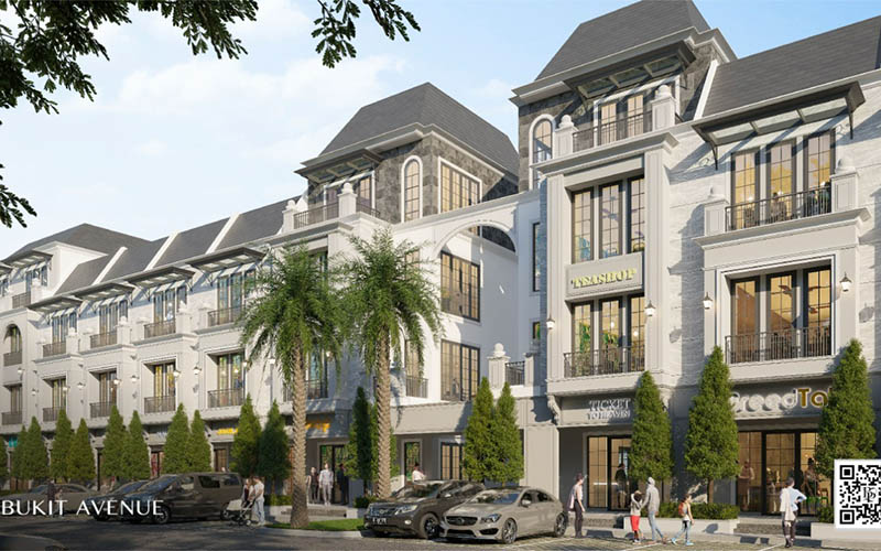 Rencana pembangunan bukit Avenue yang merupakan salah satu blok di Bukit Podomoro Business Park. - Bukit Podomoro Jakartarn