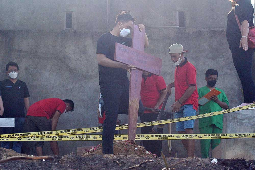  Makam Brigadir J Dibongkar Kembali Untuk Kepentingan Autopsi Ulang