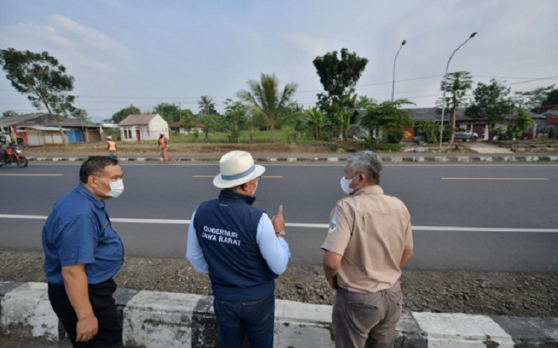  Ridwan Kamil Pastikan Sejumlah Jalan di Cianjur Mulus Tahun Ini