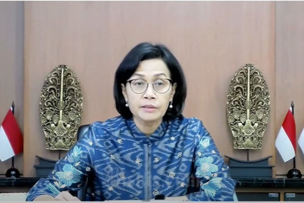 Tangkap layar Menteri Keuangan Sri Mulyani dalam APBN Kita pada 27 Juli 2022./Bisnis - Anggara Pernando