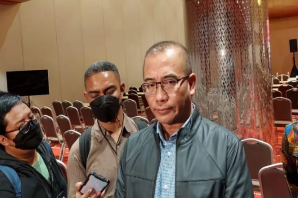 Ketua KPU RI Hasyim Asyari di Jakarta, Sabtu (23/7/2022)./Antara