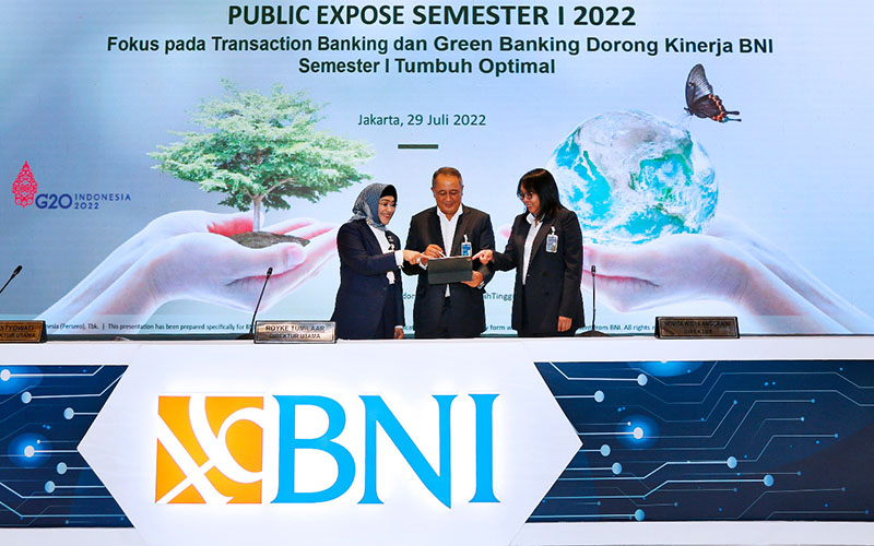  BNI Raih Laba Rp8,8 Triliun pada Semester I/2022, Naik 75,1 Persen!