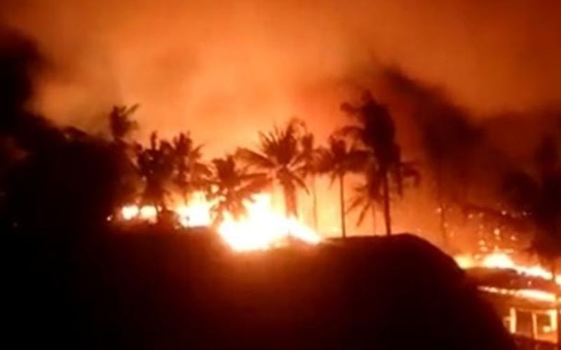  Hotel di Gili Trawangan Terbakar, Wistawan Dievakuasi