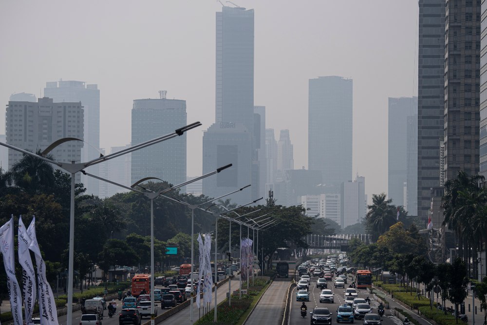 Kualitas Udara di Jakarta Pagi Ini Tidak Sehat untuk Kelompok Sensitif