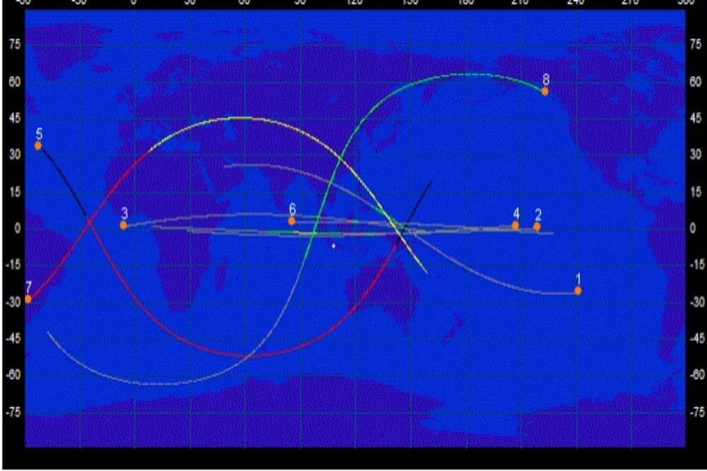  Serpihan Roket Antariksa China Jatuh di Kalimantan Barat