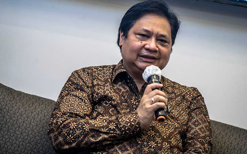  Airlangga: Pertumbuhan Ekonomi RI 2022 5,2 Persen, Meski Dihantui Stagflasi Global