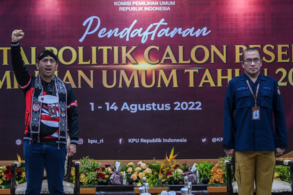  Hari Ini Partai Garuda Daftar Peserta Pemilu 2024 ke KPU