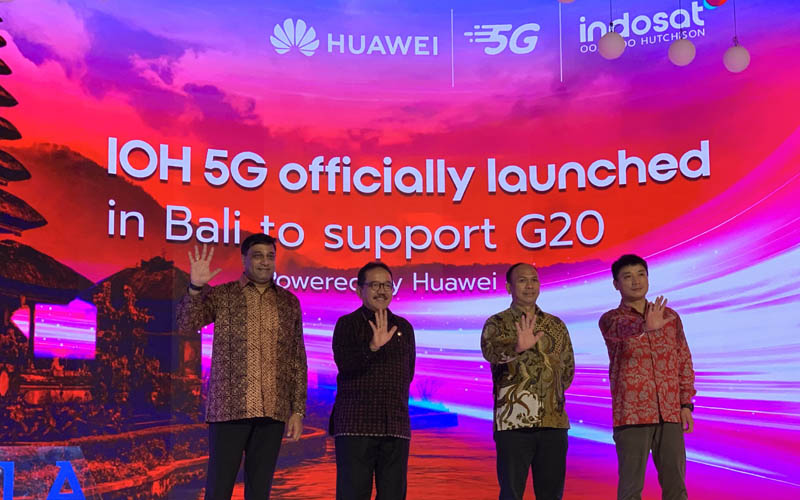  Indosat Ooredo Hutchison Luncurkan 5G di Bali untuk Presidensi G20