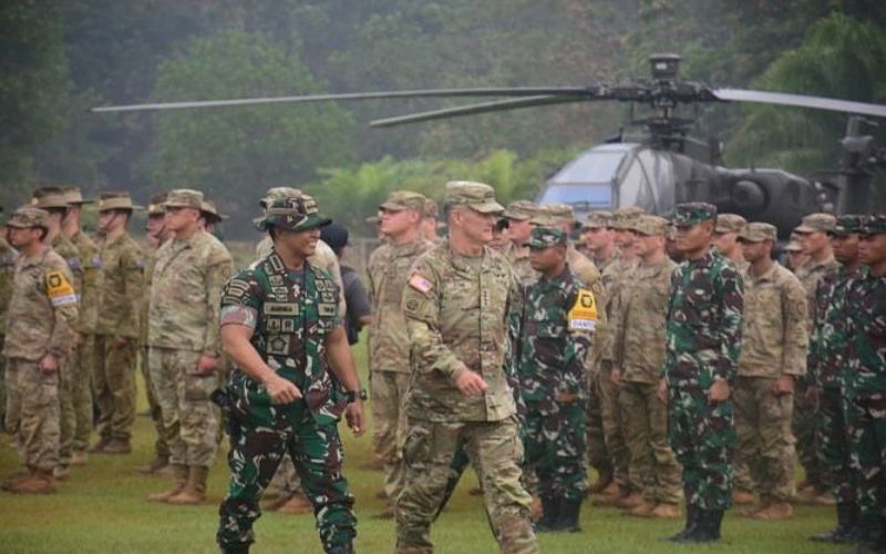  Prajurit Australia Gabung Bersama Belasan Negara Latihan Garuda Shield di Baturaja