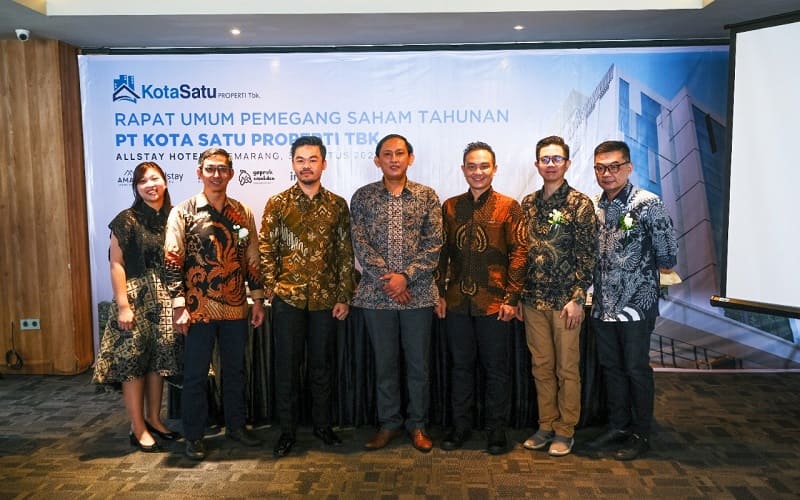  Perkuat Jajaran Manajemen, RUPS PT Kota Satu Properti Tbk  ( SATU ) Setujui Pergantian Komisaris dan Direksi