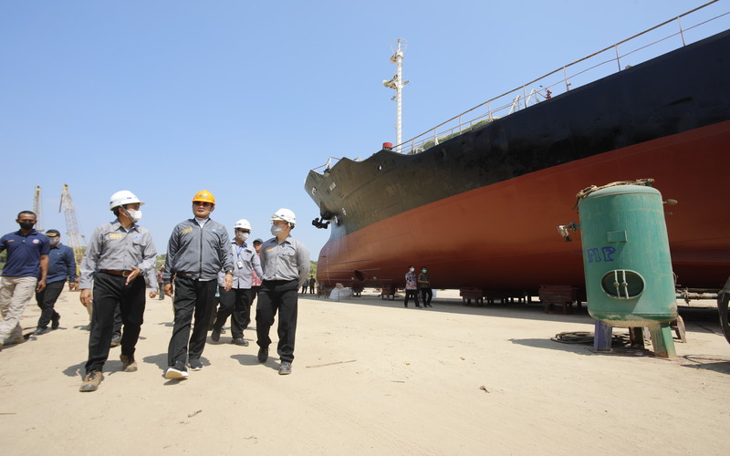  Dok Pantai Lamongan Berhasil Docking Kapal yang Keseribu