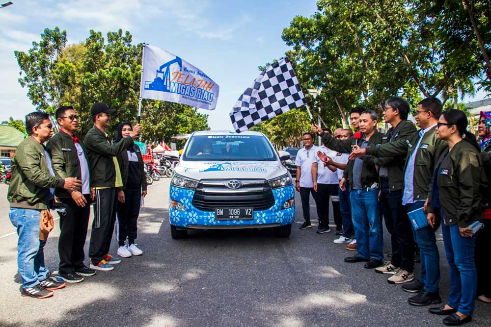  SKK Migas Lepas Tim Jelajah Migas Riau