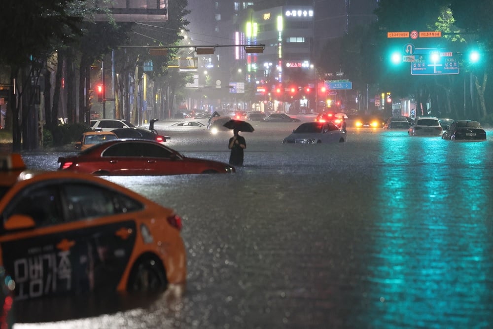  Banjir Besar di Seoul, Begini Kondisi Terkini WNI