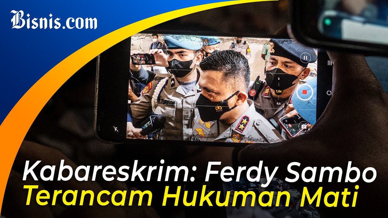  Kapolri Umumkan Ferdy Sambo Tersangka Penembakan Brigadir J