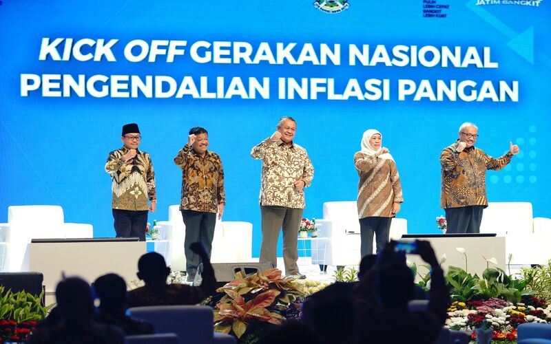 Kick Off Gerakan Nasional Pengendalian Inflasi Pangan (GNPIP) di Hotel Grand Mercure Kota Malang, Rabu (10/8/2022) pagi./Ist