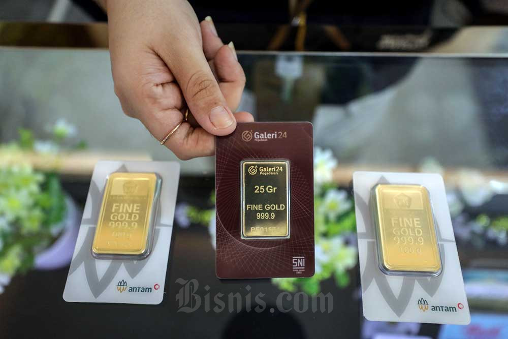  Inflasi AS Melandai, Harga Emas Melonjak ke US$1.818